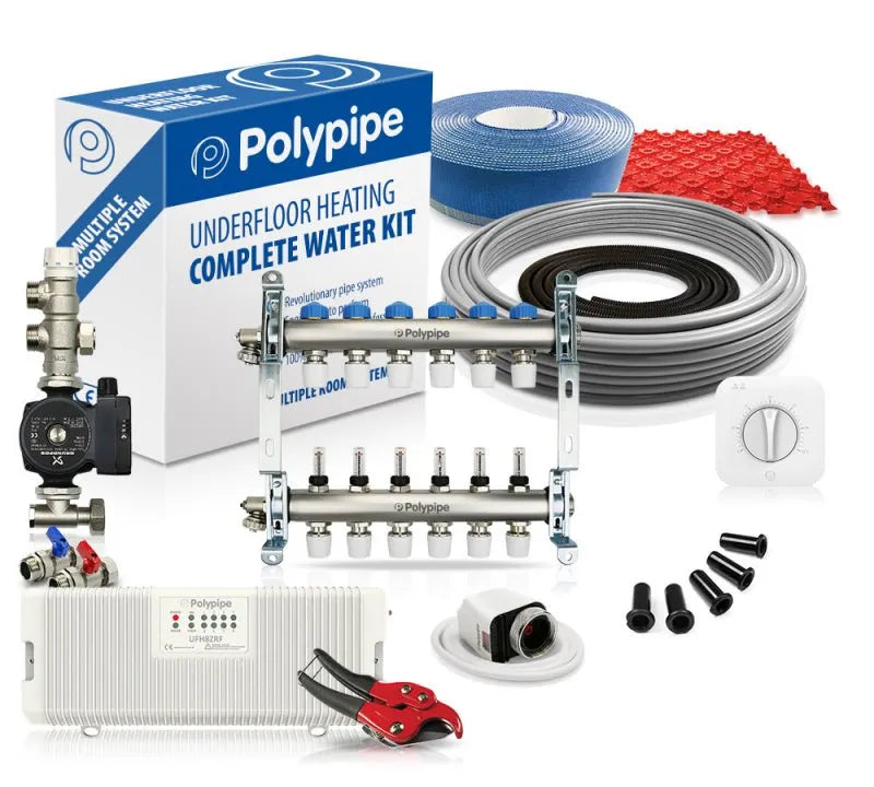 Polypipe Water Underfloor Heating Multi Room System