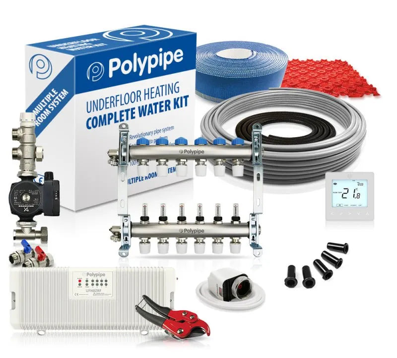 Polypipe Water Underfloor Heating Multi Room System