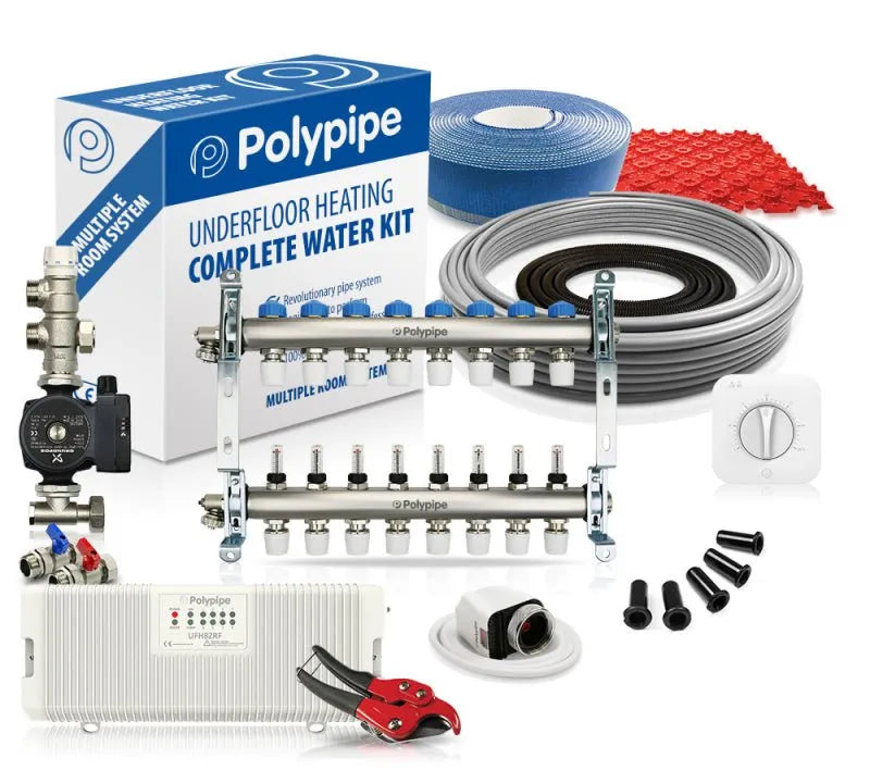 Polypipe Water Underfloor Heating Multi Room System
