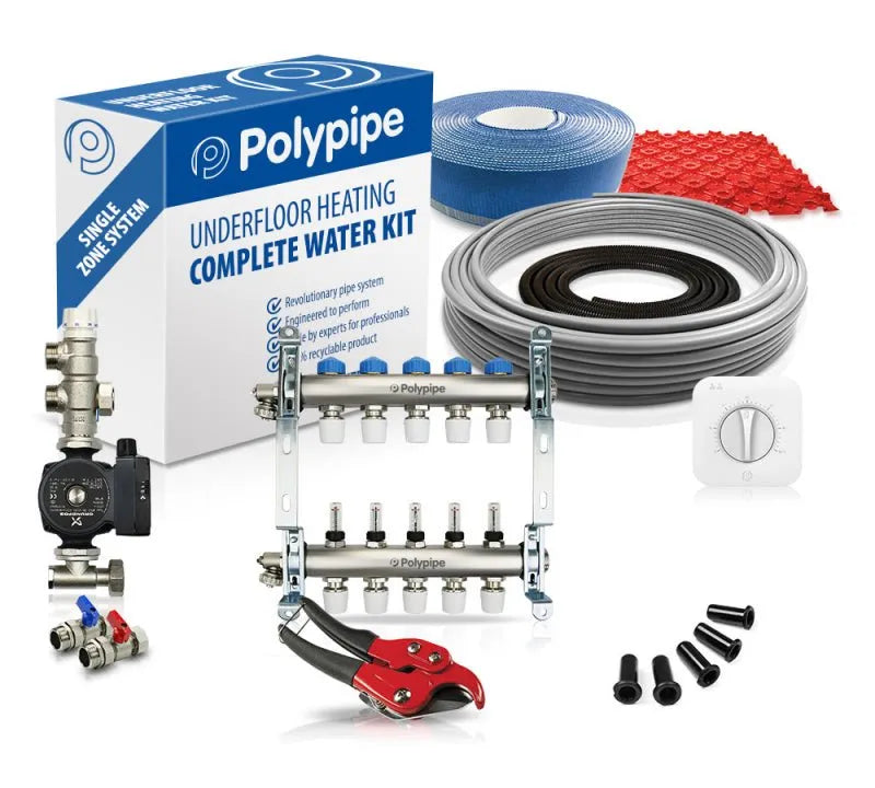 Polypipe Water Underfloor Heating Standard Output System