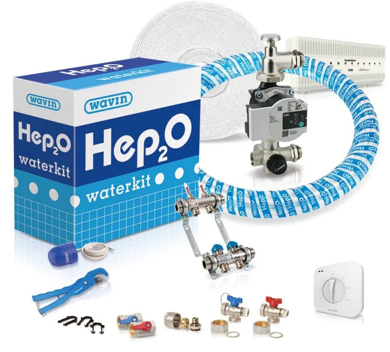 Wavin Hep2O Water Underfloor Heating Multi Room Kit