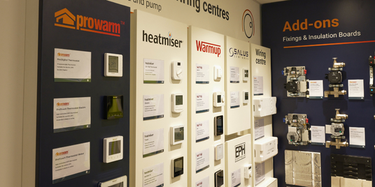 The Underfloor Heating Store showroom