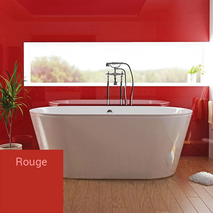 Lustrolite Bathroom Panel - Lustrolite Bathroom Panel 2440x1220x4mm Rouge