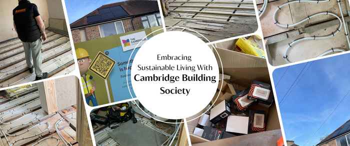 The Underfloor Heating Store Embraces Sustainable Living with The Cambridge Building Society's Retrofit Project!