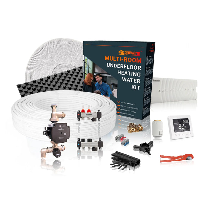 ProWarm™ Water Underfloor Heating Multi Room Kit u0026 Procrate | The Underfloor  Heating Store