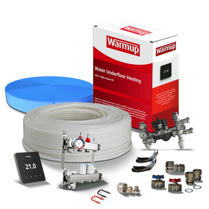 Warmup Clypso High Output Water Underfloor Heating Kit