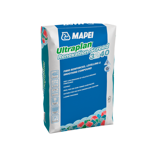 Mapei Ultraplan Renovation Screed 3240 Self Levelling Compound 25KG