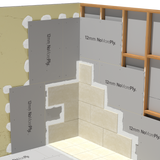 NoMorePly Tile Backer Board - 12mm