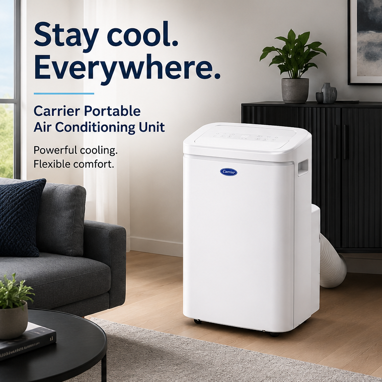 Viessmann Carrier Portable Air Conditioner 3.5kW A Rated