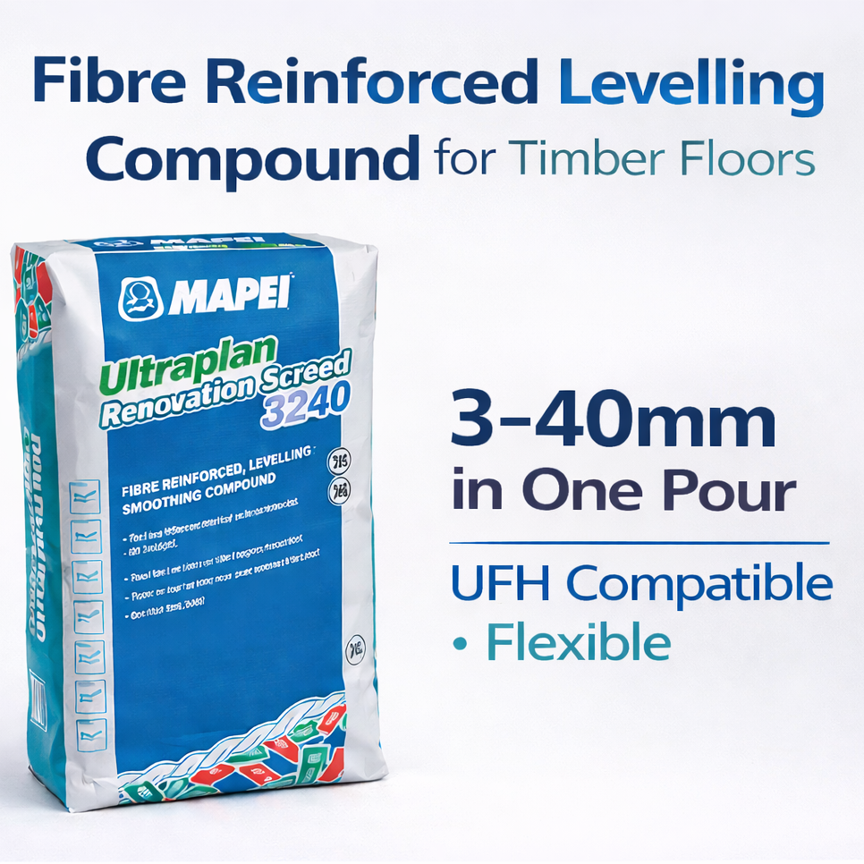 Mapei Ultraplan Renovation Screed Self Levelling Compound