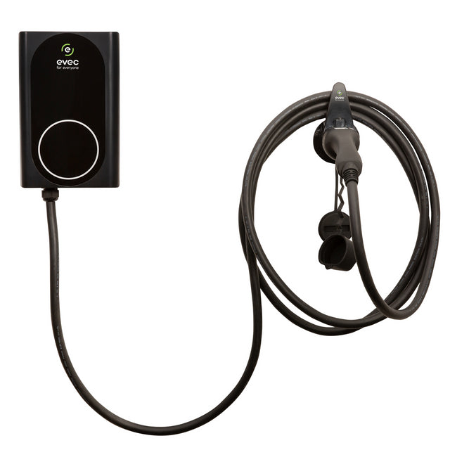 Evec EV Charger 7.4kW Single Phase, Tethered Cable (VEC03)