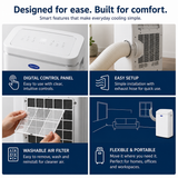 Viessmann Carrier Portable Air Conditioner 3.5kW A Rated