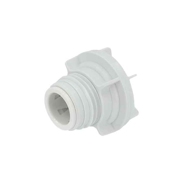 Plumbright Tank Connector 15mm White White plastic