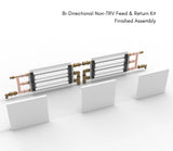 ThermaSkirt Bi-Directional Non-TRV Feed & Return Kit