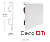 ThermaSkirt BM2 Twin Pipe Skirting Board Heating