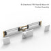 ThermaSkirt Bi-Directional TRV Feed & Return Kit