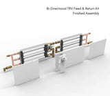 ThermaSkirt Bi-Directional TRV Feed & Return Kit