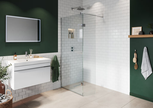 Wetroom Shower Screen - Hinged