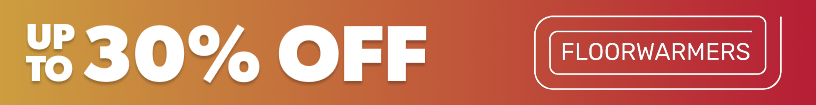 Up to 30% off Floorwarmers