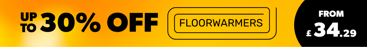 Up to 30% off Floorwarmers