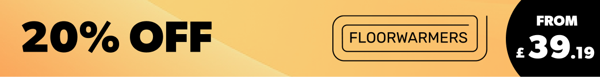 20% off Floorwarmers