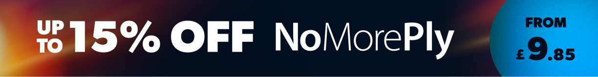 Up to 15% off NoMorePly