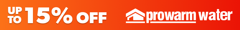 Up to 15% off Water Underfloor Heating 