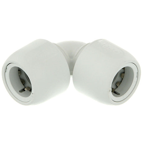 Hep2O Keyed Equal Elbow 90 Degree White 28mm HD5/28W Pack of 5