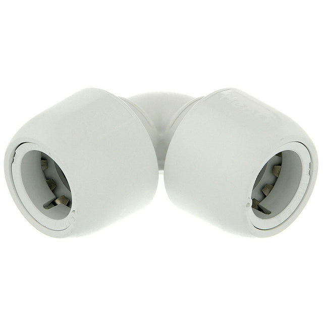 Hep2O Keyed Equal Elbow 90 Degree White 28mm HD5/28W Pack of 5