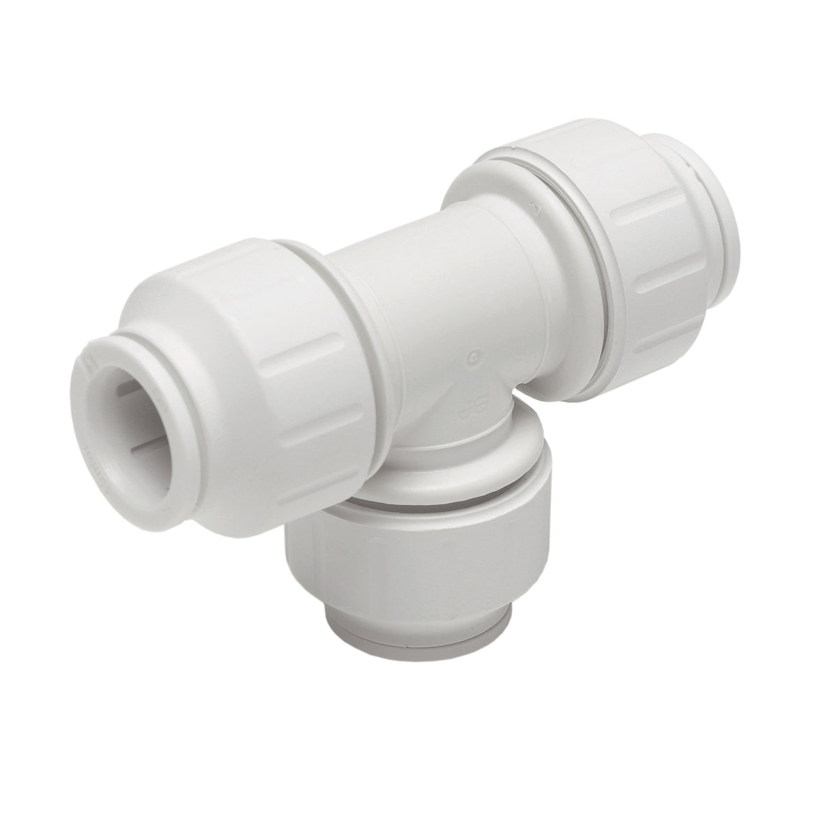 JG Speedfit Equal Tee Pushfit 15mm White PEM0215W PEM0215W-L Pack of 5