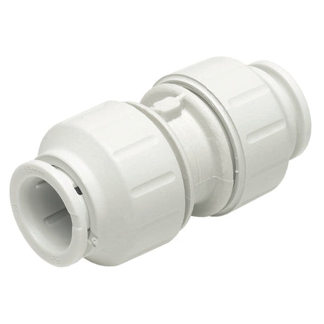 JG Speedfit Straight Connector Pushfit 15mm White PEM0415W-L Pack of 10