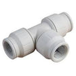 JG Speedfit Equal Tee Pushfit 22mm White PEM0222W PEM0222W-L Pack of 5