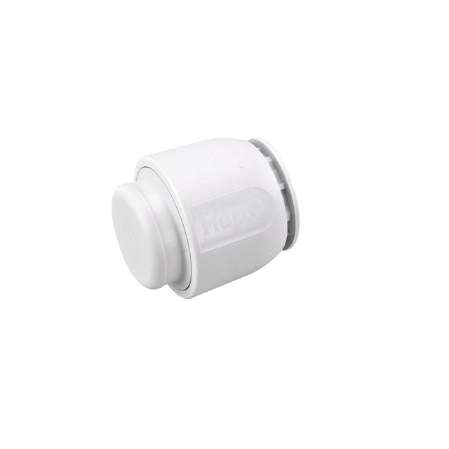 Hep2O Keyed Stop End White 28mm HD62/28W Pack of 5