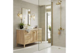 Leyburn Stone Matt Porcelain Wall & Floor Tile 300mm X 600mm X 9mm - Pack Of 7 - Covers 1.26m2
