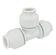 Plumbright White Plastic Push-Fit 22mm Equal Tee MChrome 5 Pack MCP22TEE