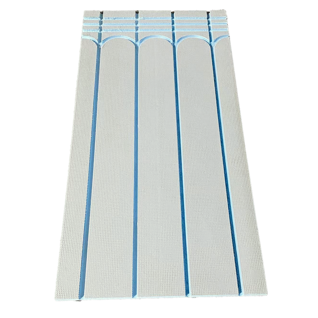 ProWarm™ LoFlo Insulated Backer Board - Cement Coated - Routed - XPS ...