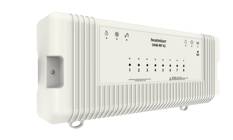 Heatmiser UH8-RF Wiring Centre - 8 Zone