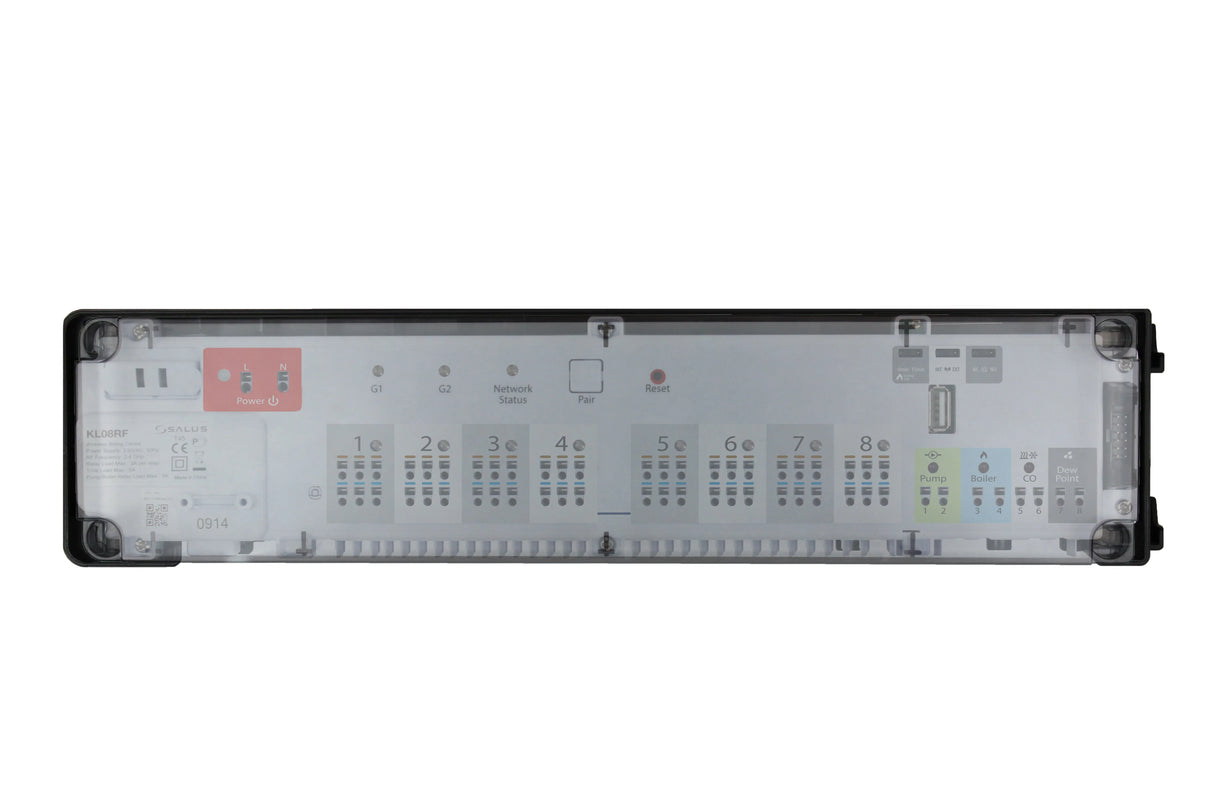 Salus Wireless Wiring Centre - 8 Zone
