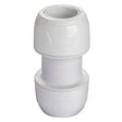 Hep2O Keyless Straight Connector 22mm White Plastic Plumbing Fitting KL1-22 Pack of 10