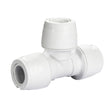 Hep2O Keyless Equal Tee 15mm White Plastic Plumbing Fitting KL10-15 Pack of 10