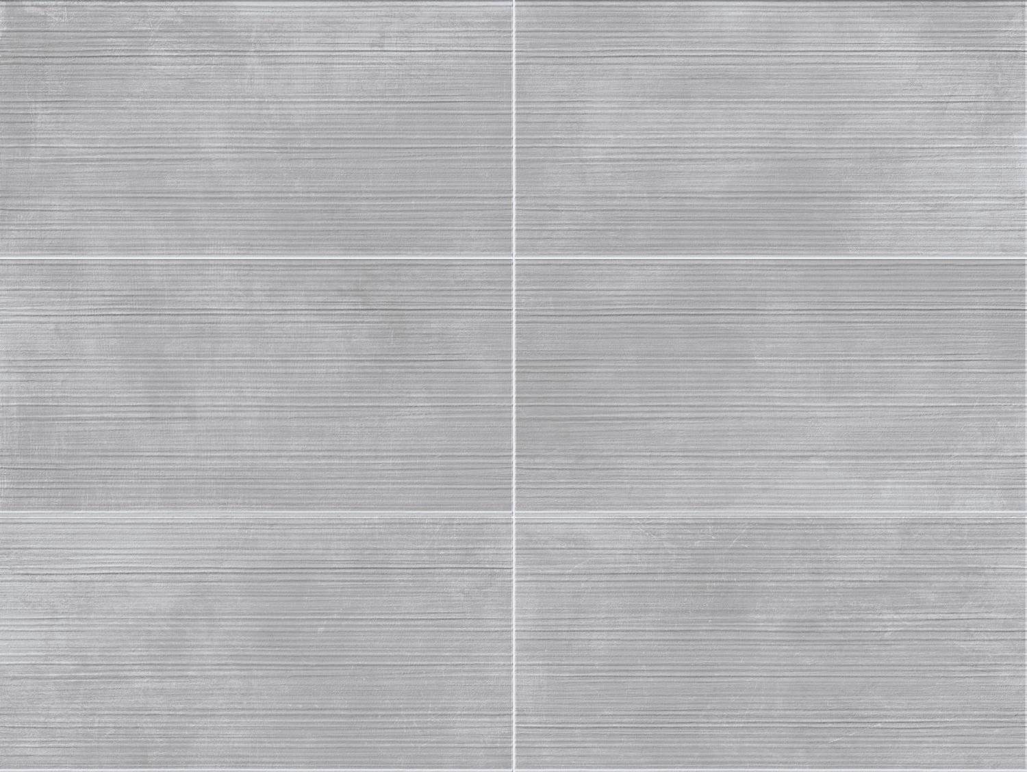 Linton Ash Waves Decor Glazed Porcelain Wall & Floor Tile 300mm X 600mm X 9mm - Pack Of 7 - Covers 1.25m2