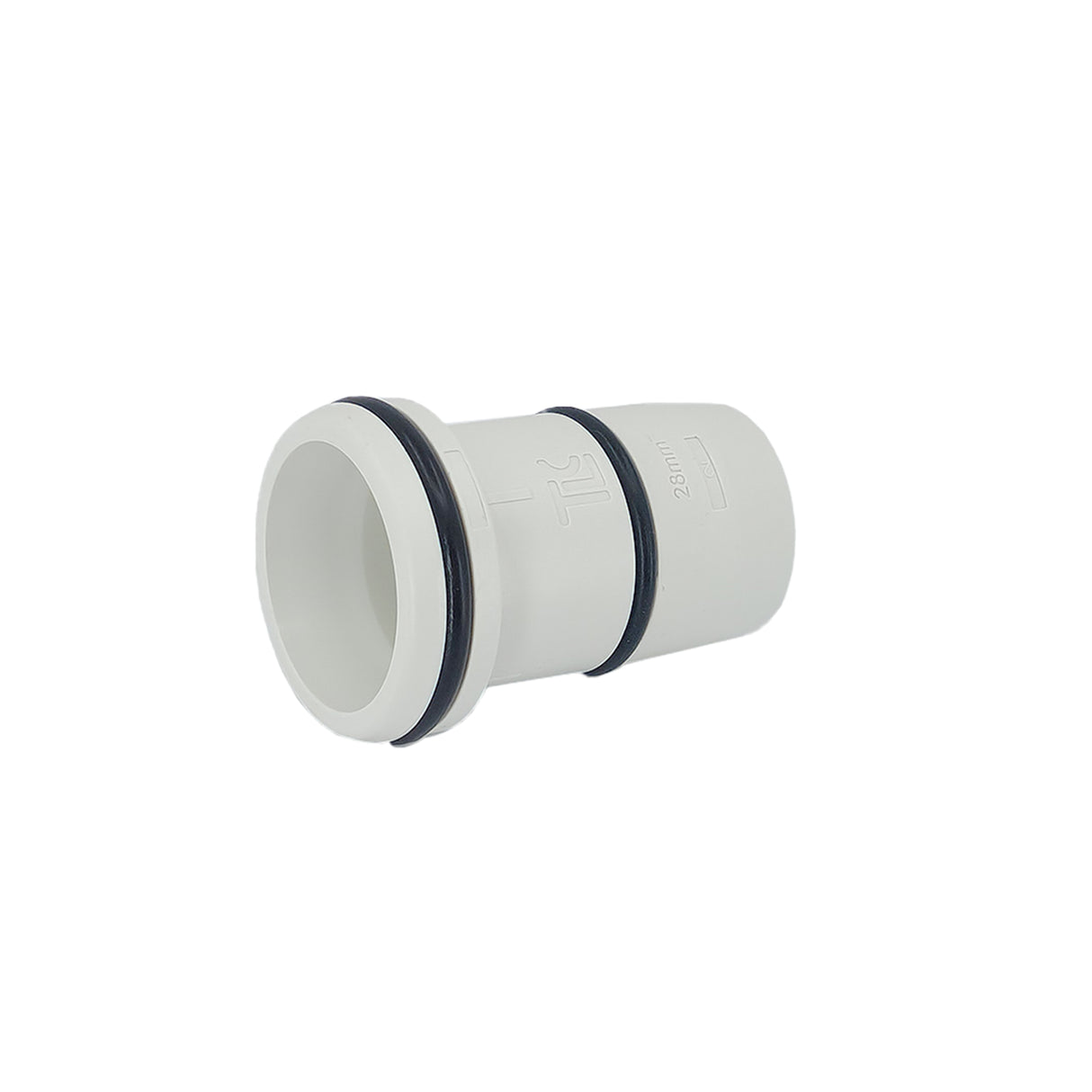 Plumbright 28mm Double Seal Insert White plastic