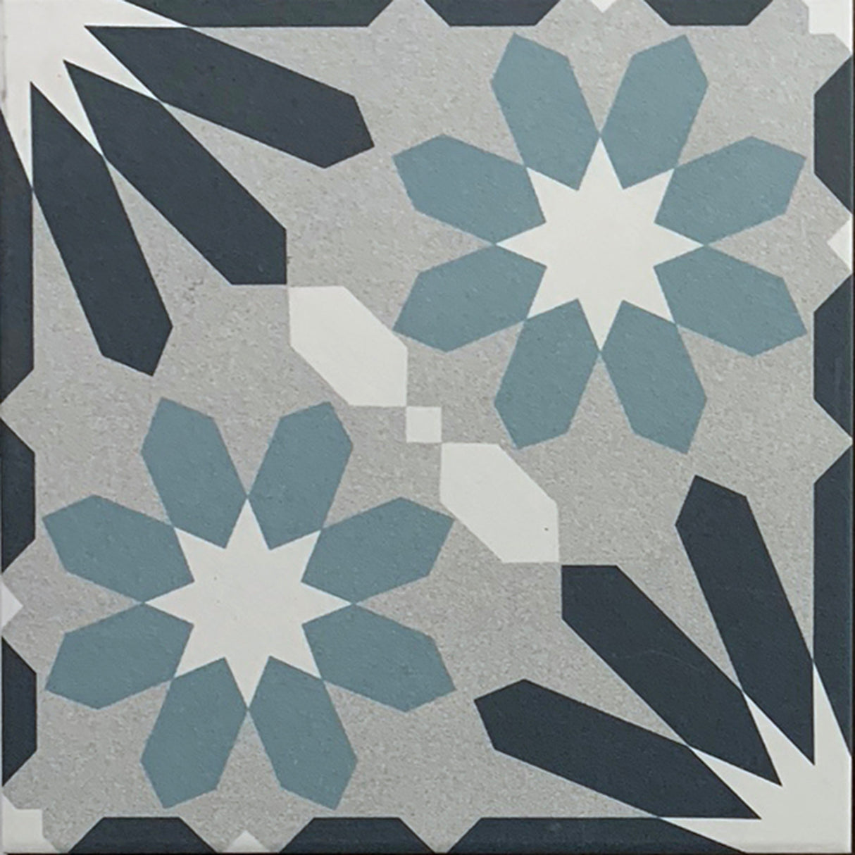 Gabriella Patterned Glazed Ceramic Wall & Floor Tile 250mm X 250mm X 8.7mm - Pack Of 16 - Covers 1m2