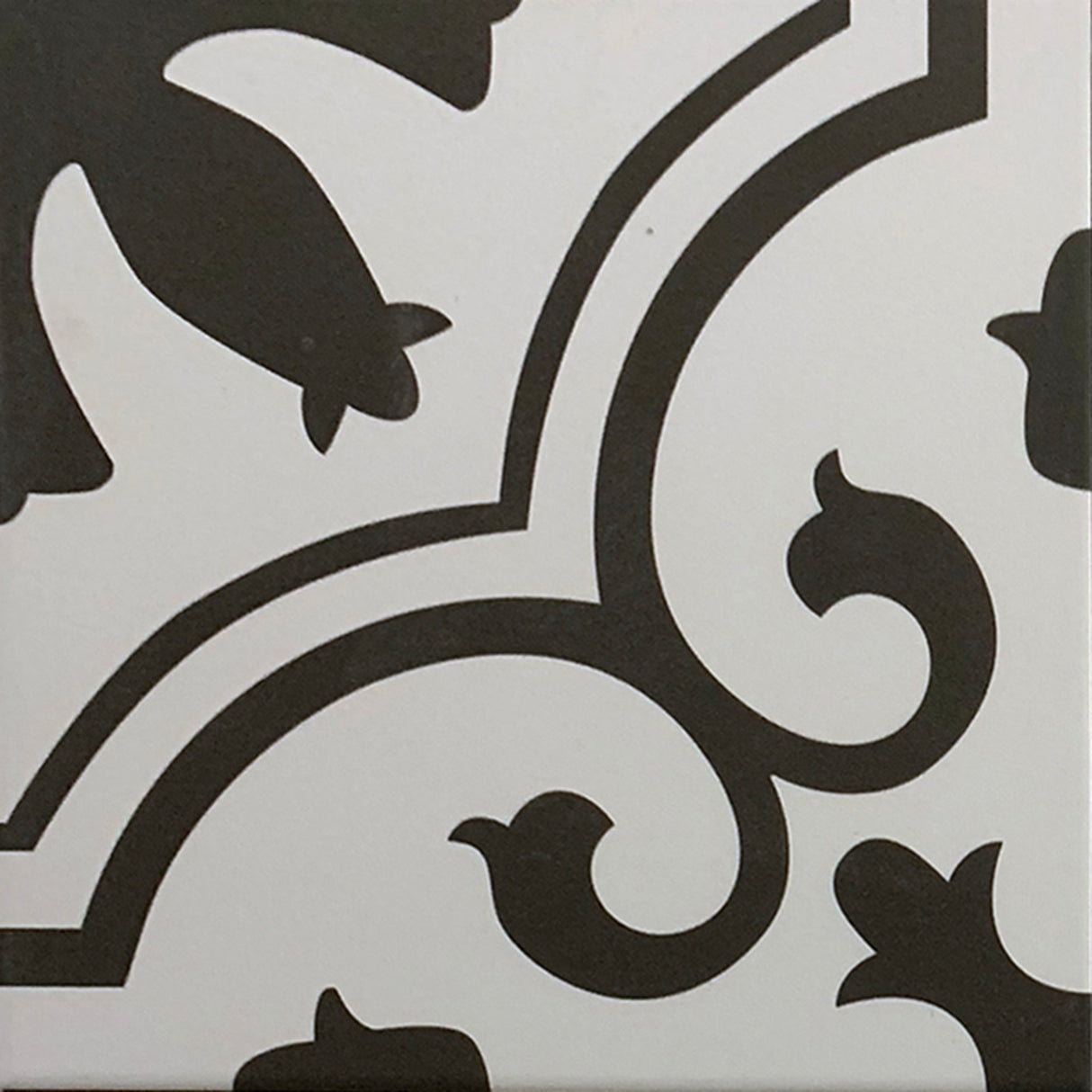 Georgia Patterned Glazed Ceramic Wall & Floor Tile 250mm X 250mm X 8.7mm - Pack Of 16 - Covers 1m2