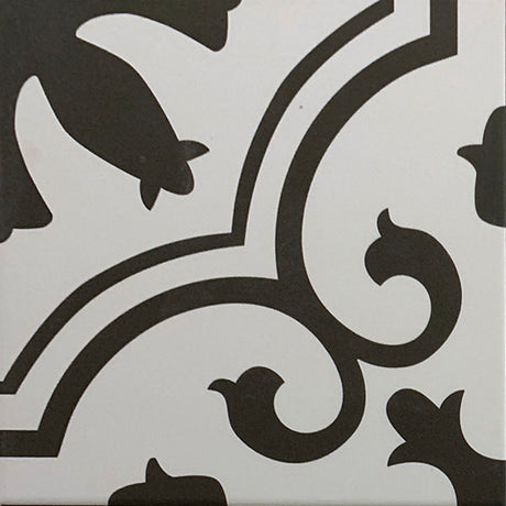 Georgia Patterned Glazed Ceramic Wall & Floor Tile 250mm X 250mm X 8.7mm - Pack Of 16 - Covers 1m2
