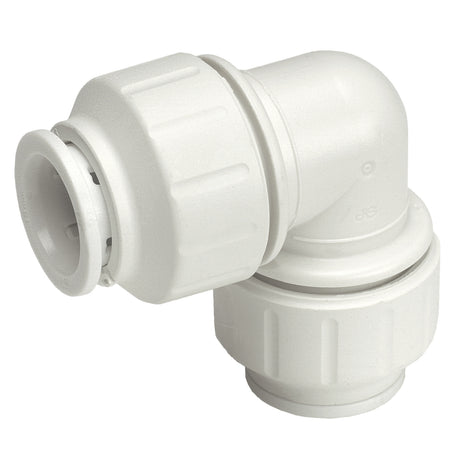 JG Speedfit Elbow Pushfit 15mm White PEM0315W-L Pack of 10