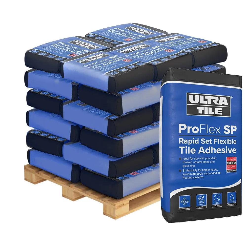 ProFlex SP Tile Adhesive Rapid Set Flexible Pallet 54 Bags