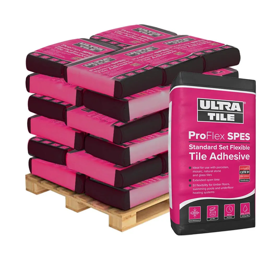 ProFlex SPES Standard Set Flexible Tile Adhesive Pallet 54 Bags