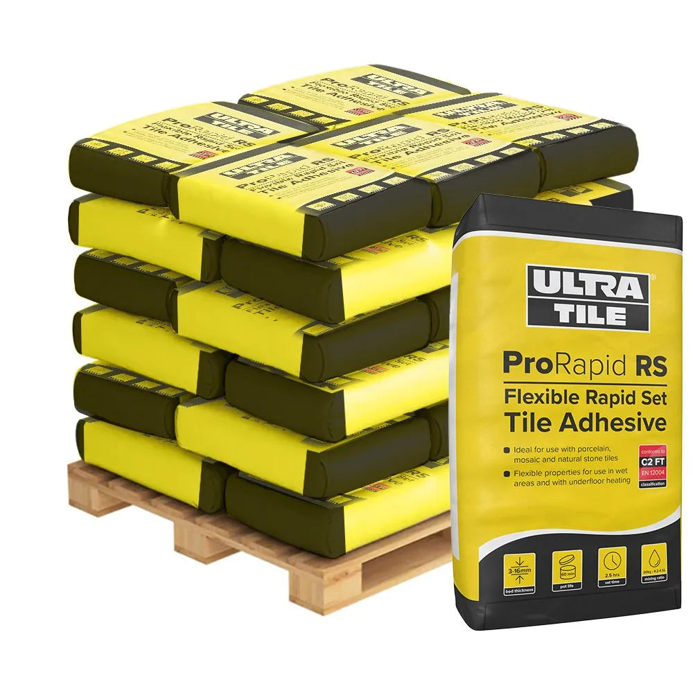 ProRapid RS Flexible Rapid Tile Adhesive Pallet 54 Bags