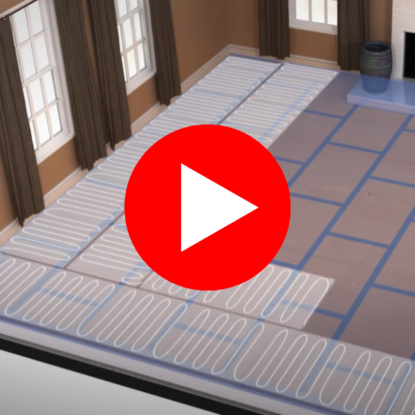 Prowarm Carpet Underfloor Heating Foil Installation Video